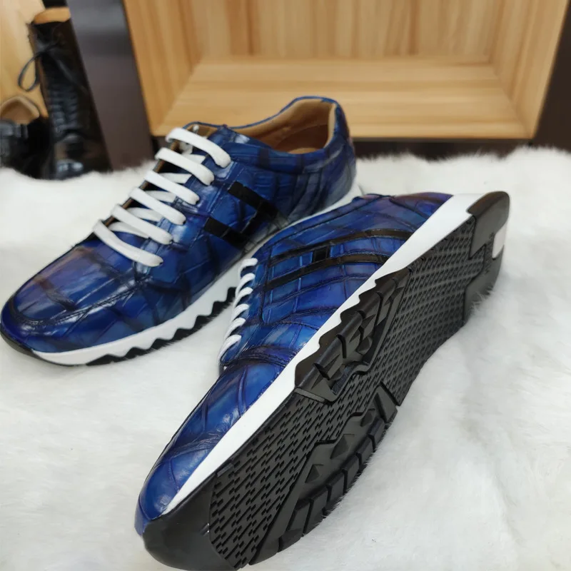 Male Shoes Sports For New Men's Fashion Casual Handmade Color Polishing Men Sneakers кроссовки мужская кеды мужские  обувь туфли