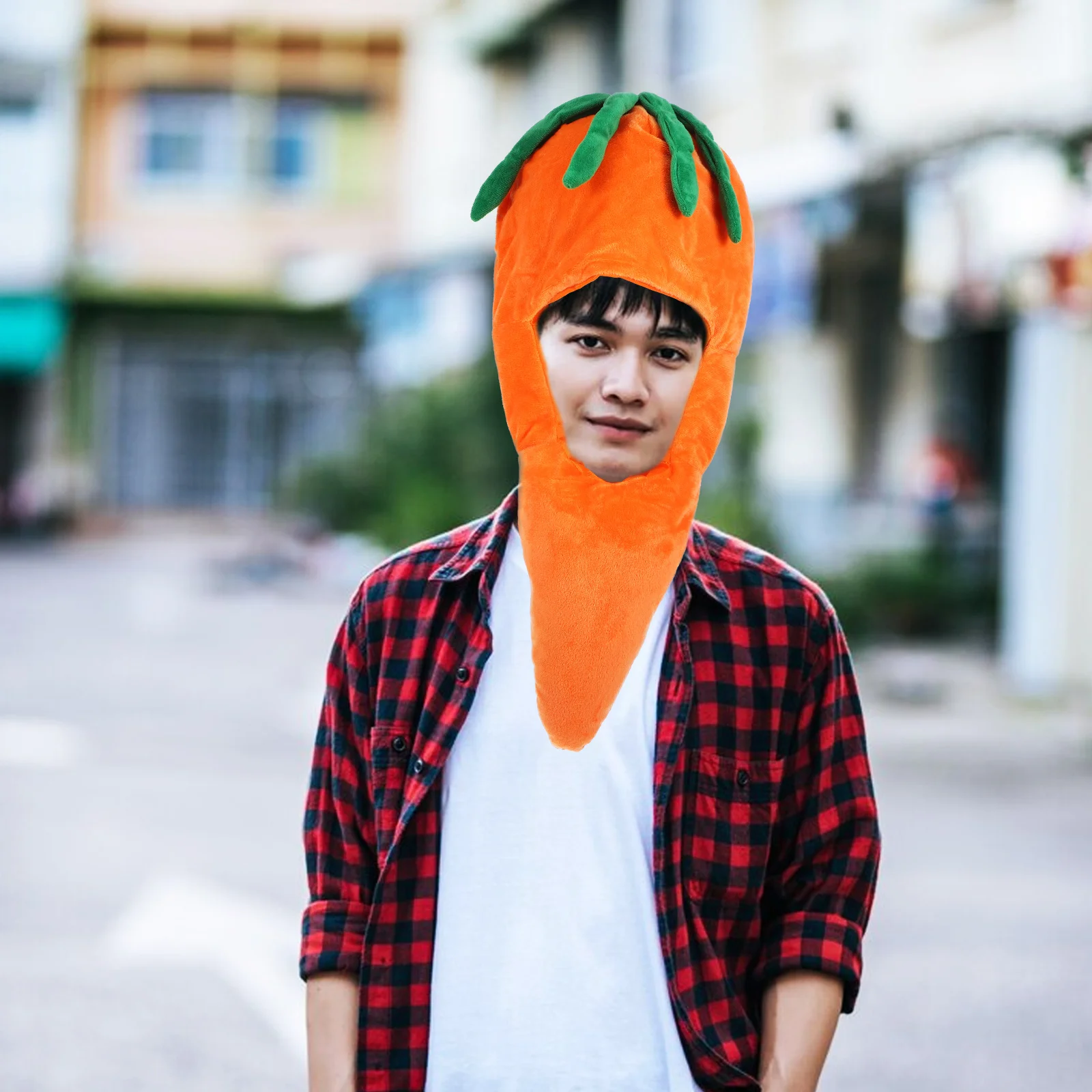 

Морковная шляпа, забавный растительный костюм, головной убор для косплея, Хэллоуина, Пасхи, вечеринки, реквизит для фотосессии, новинка, аксессуар