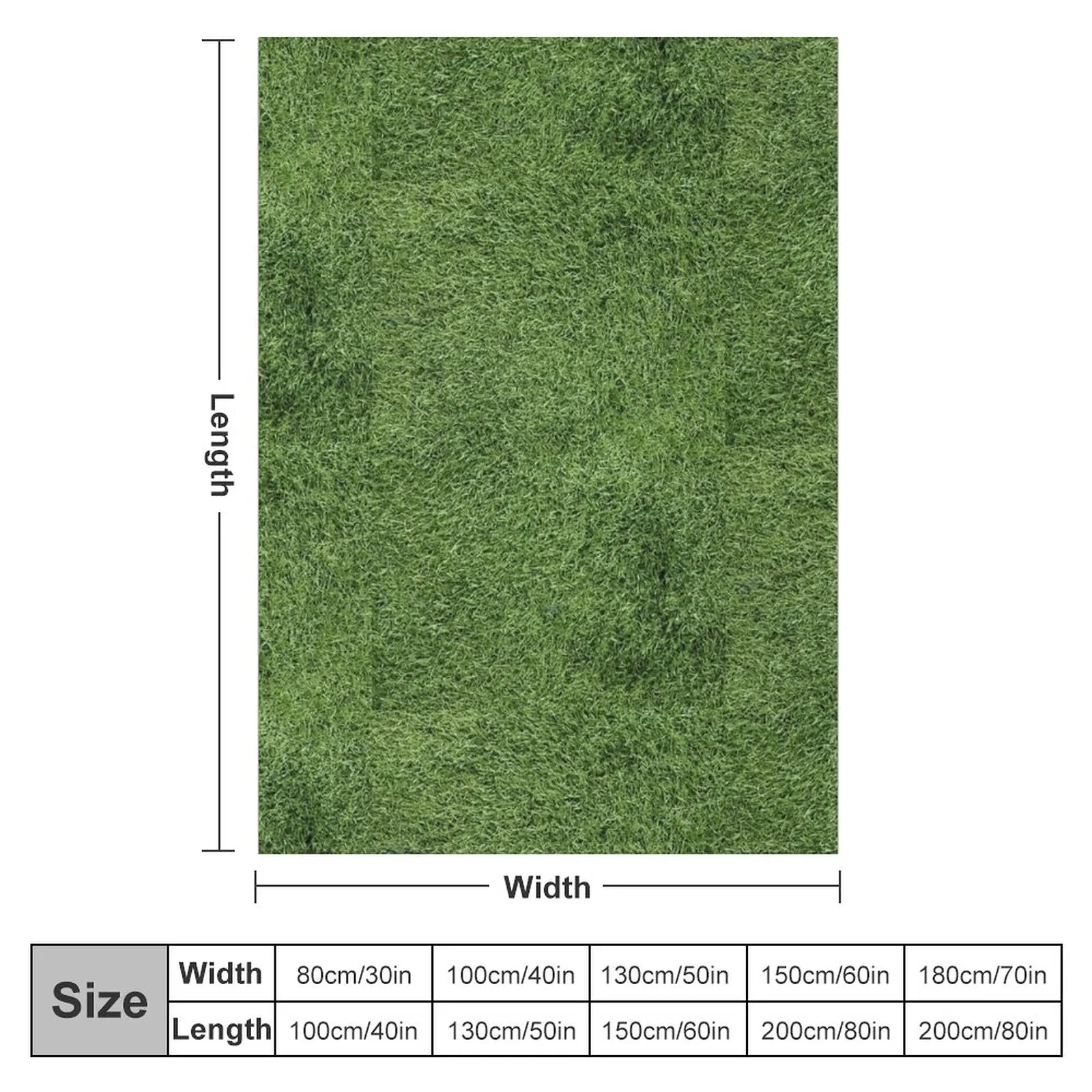 Astroturf Lush Green Turf Grass Athletic Field Texture Throw Blanket Soft Bed Blankets Thin Blanket