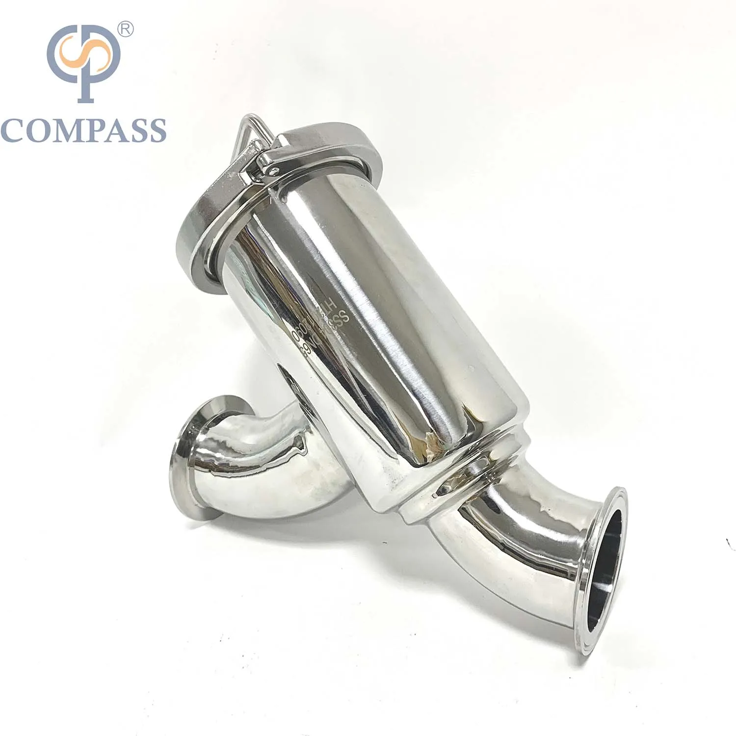 인기 판매 DN80 3인치 76.2MM 위생 스테인리스 스틸 용접 유니온 시트 글라스 (식품용)