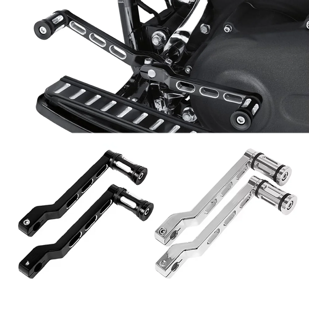 

Pair Gear Heel Toe Shift Lever Shifter For Harley FL Softail Touring Road King Electra Street Tri Glide Ultra Classic FLHTCUTG