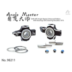 Drift ART Angle Master Enhanced Edition With Bearings DA3 Steering Knuckles 7075 For DA3 Only 98201/98211