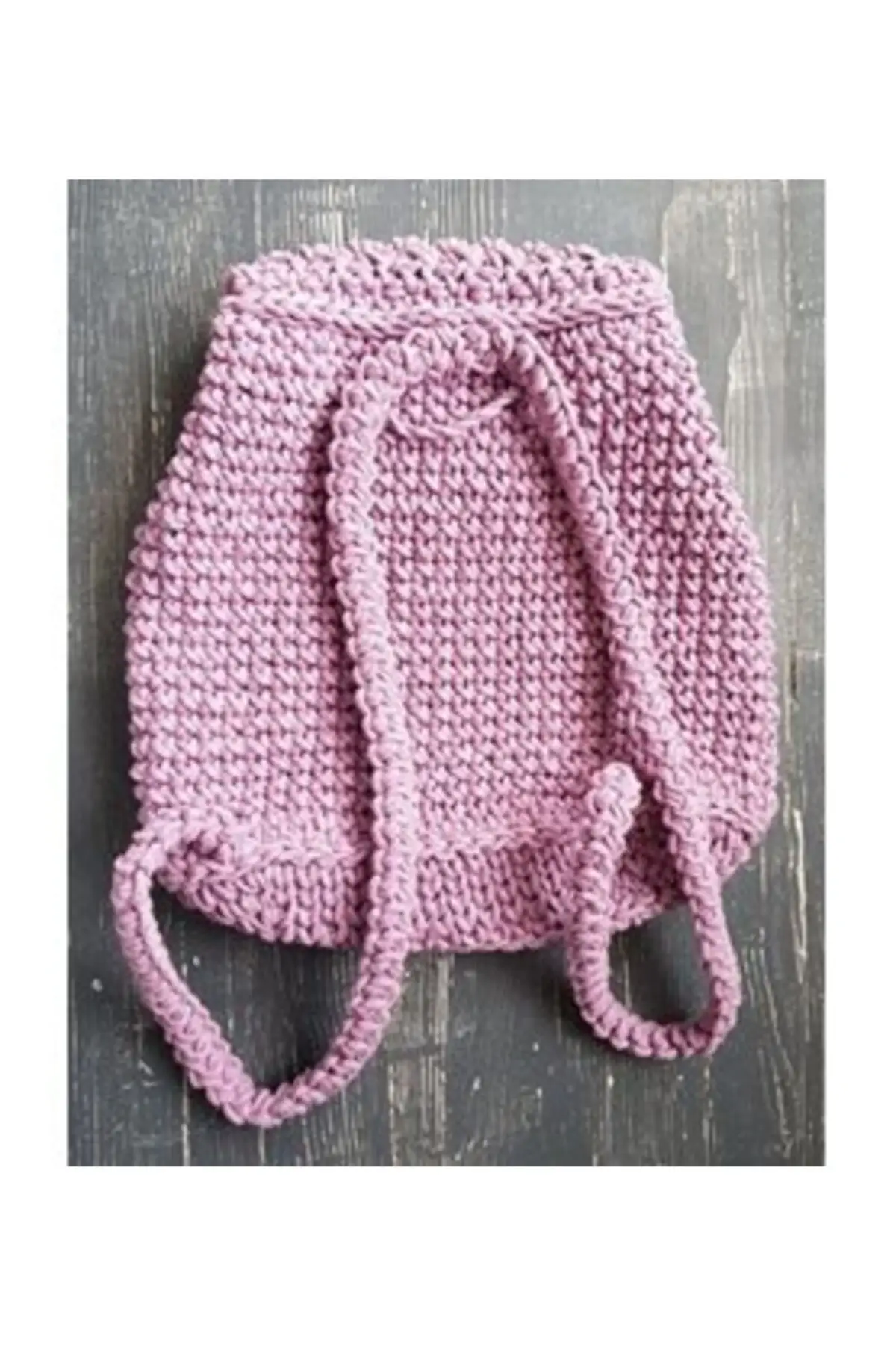 Uras Mesh Bag Small Hand-Knitted Backpack bag Women Bag Shoulder bag Handmade