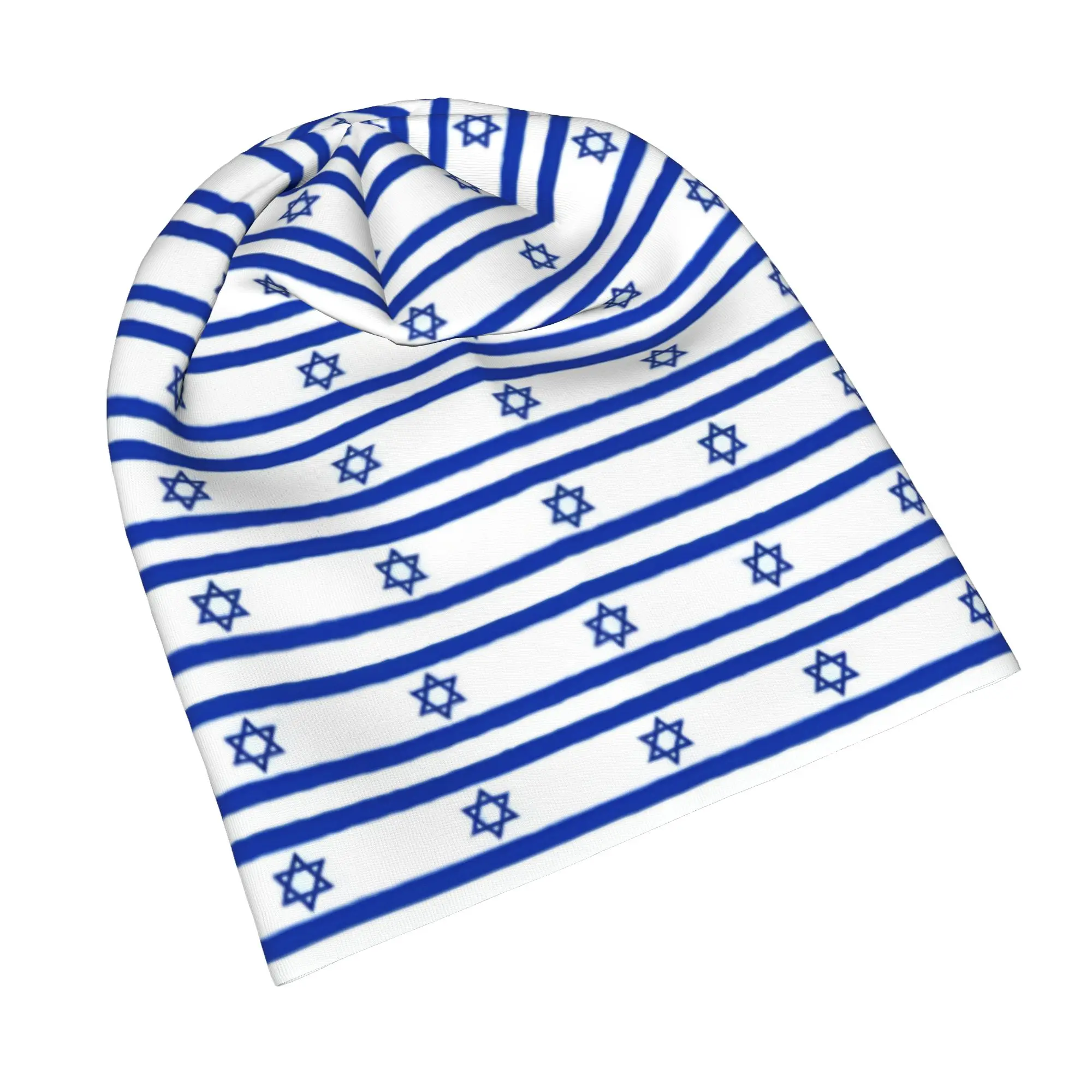 Hanukkah Chanukah Star of David Bonnet Hats Autumn Winter Outdoor Skullies Beanies Hats  for Men Women Spring Head Wrap Caps