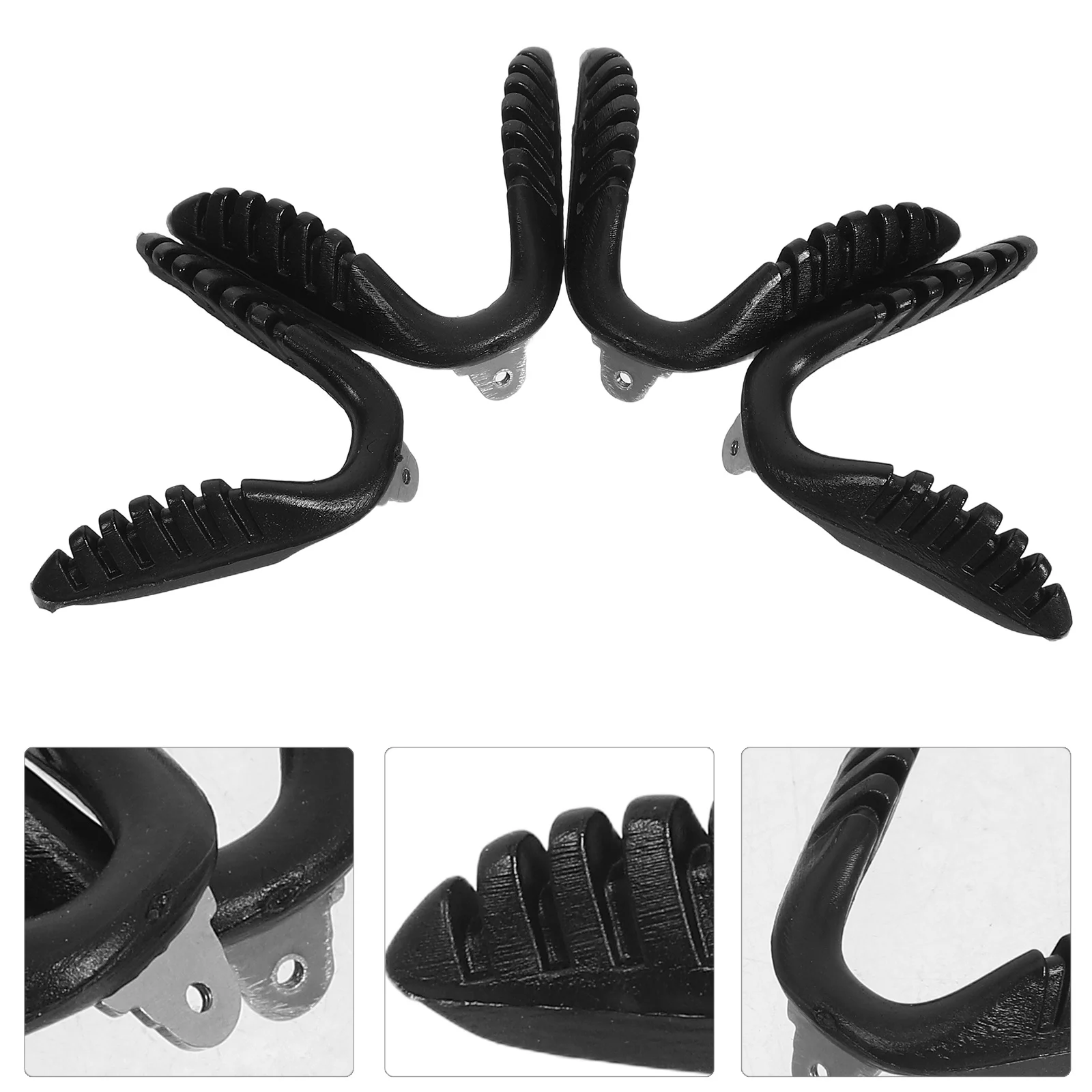 

4Pcs Saddle Bridge Nose Pads for Cycling Eyewear Replacement Windproof Anti-Slip Soft Cushion Fit Integrated Design Sports