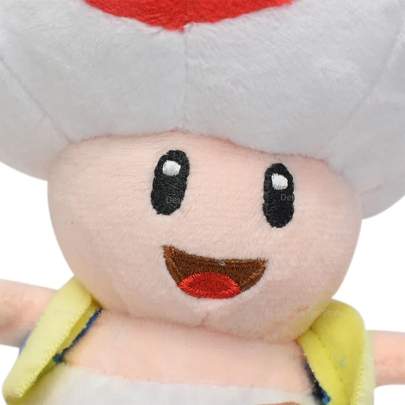 Anime Mario Plush Toys, Sapo Amarelo, Azul, Verde, Vermelho, Boneca de Pelúcia, Presente de Aniversário, Natal, 16cm, 4 Estilos