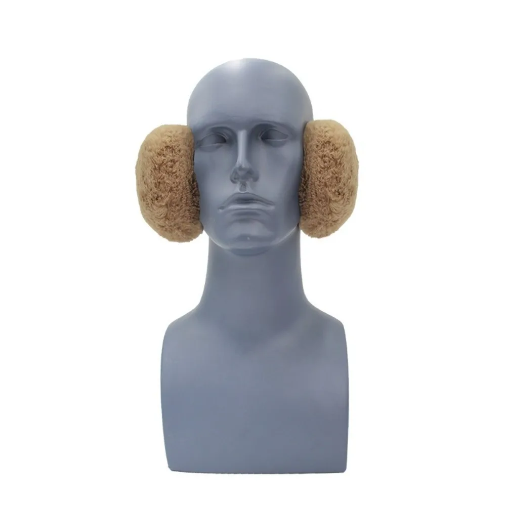 أزياء الشتاء الناعمة الأذن يفشل الصوف عارضة الأذن الدافئة اللوحات مريحة خلف الرأس غطاء الأذن للجنسين