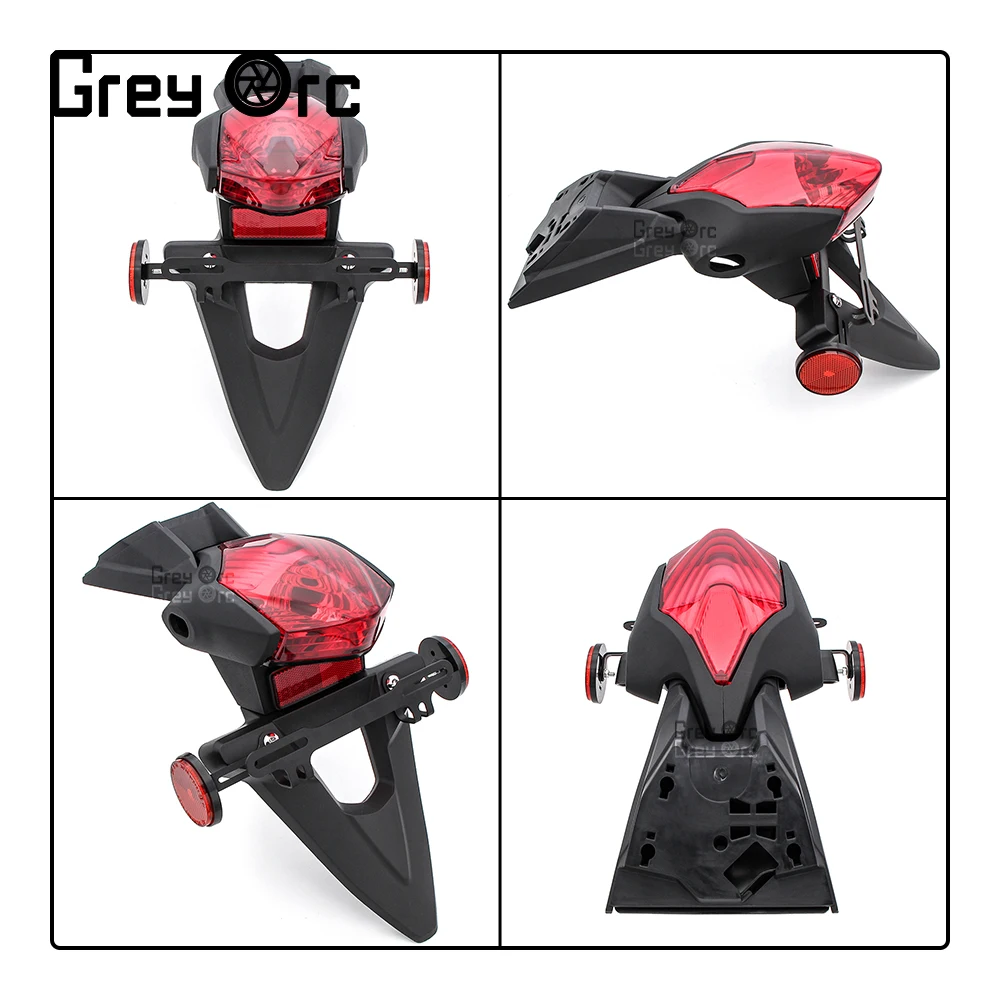 NC700 Rear Fender License Plate Mount For HONDA Dreamwing NC700/S/X NC 750 700 2012-2015 INTEGRA 700 Motorcycle Plastic Mudguard