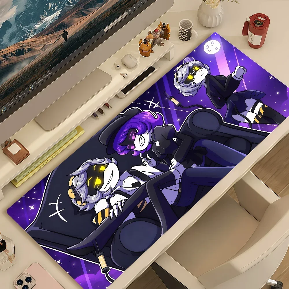 Mouse Pad MousePad Non-slip Lockedge Office Drones M-Murder Student Gaming Comedy Thickened Cartoon Large Writing Pad Cushion