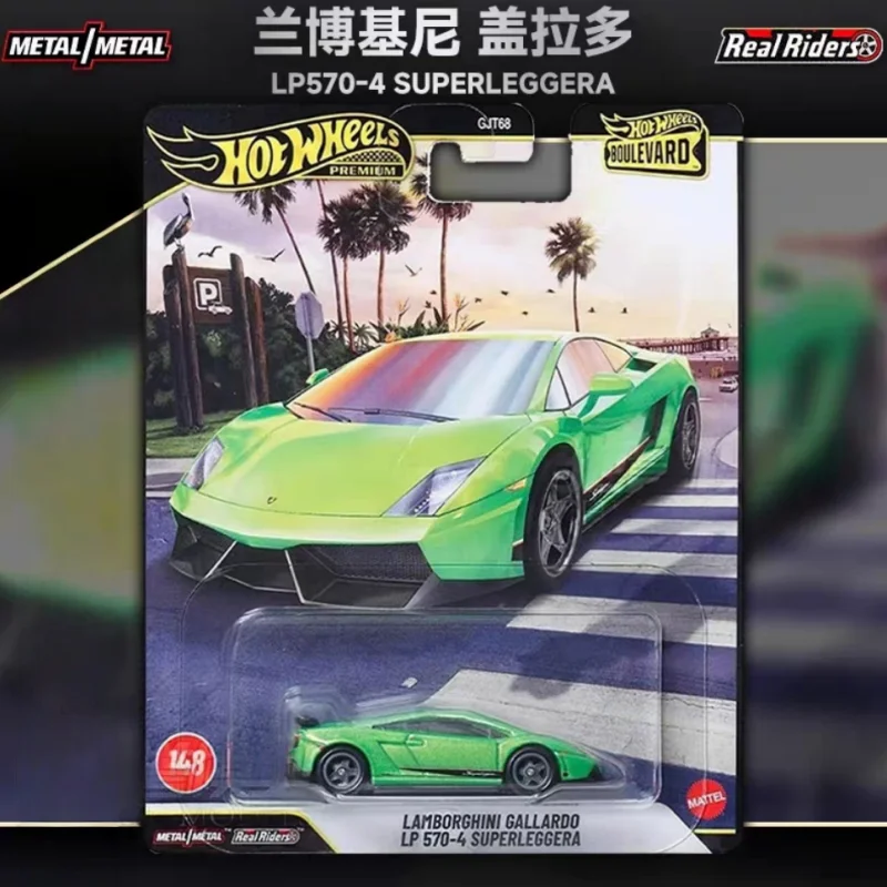 Pre-Sale Hot Wheels GJT68 Boulevard G Serie Diecast Voertuig Toyota Lamborghini Legering Body Collectible Verrassing Auto Model speelgoed