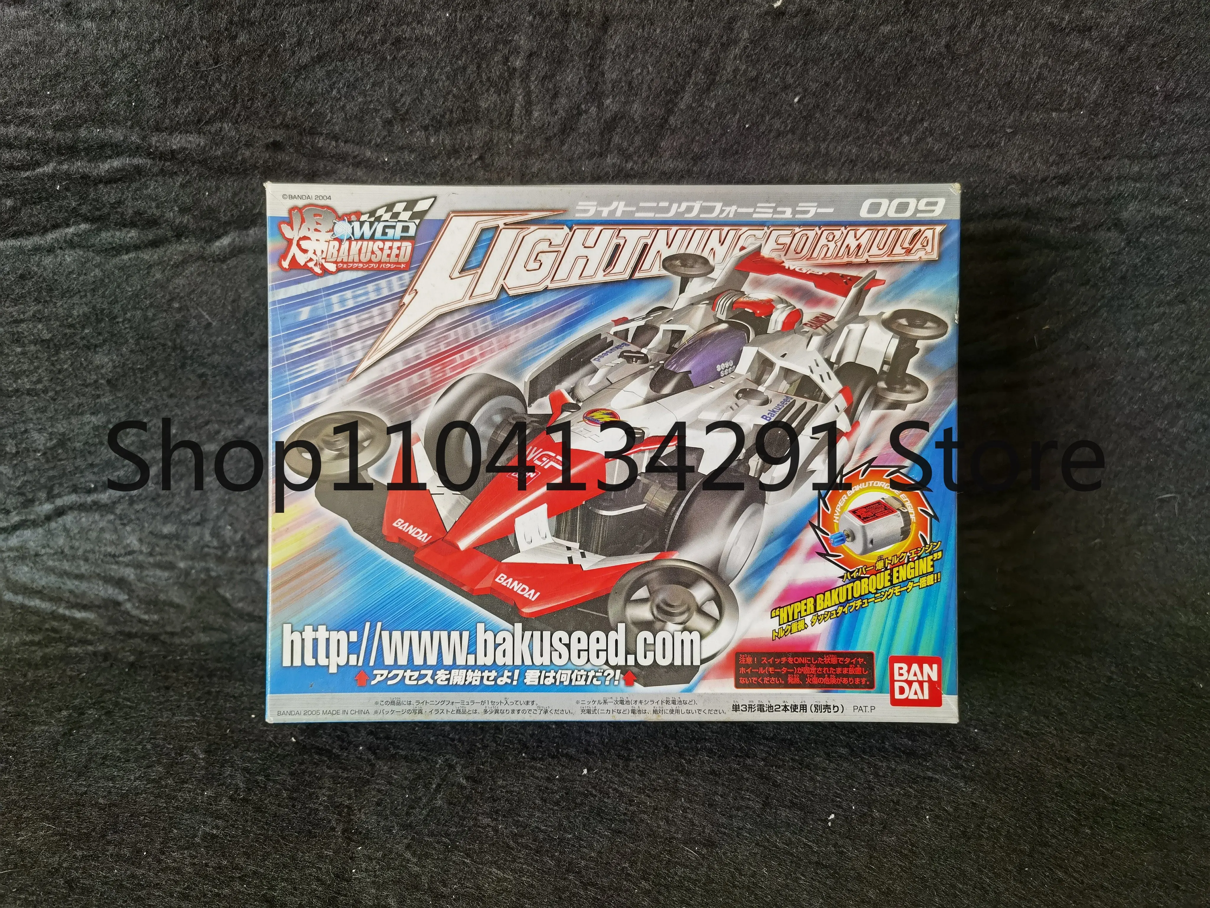 

Оригинальная модель 009 Lightning Buddha Muller, нераспечатанная, машинка Bandai WGP 4WD, коллекционная игрушка, подарок на день рождения, Brothers Racing