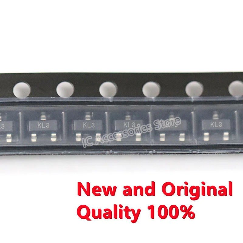 20pcs BAT54C KL3 SOT-23 30V/200mA SMD Schottky Diode Brand New Original