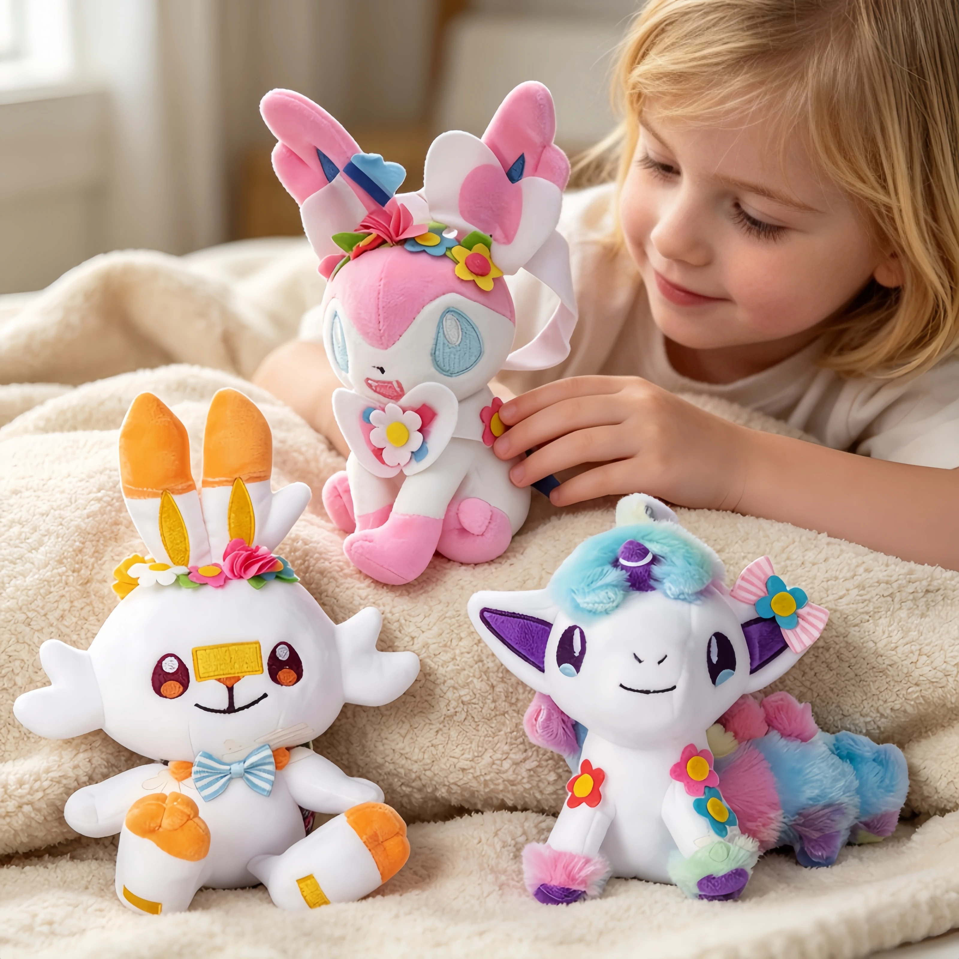 serie-de-guirlandas-de-pascoa-pelucia-eevee-brinquedos-de-pelucia-pokemon-scorbunny-sylveon-ponyta-decoracao-kawaii-para-quarto-presente-de-natal-para-criancas