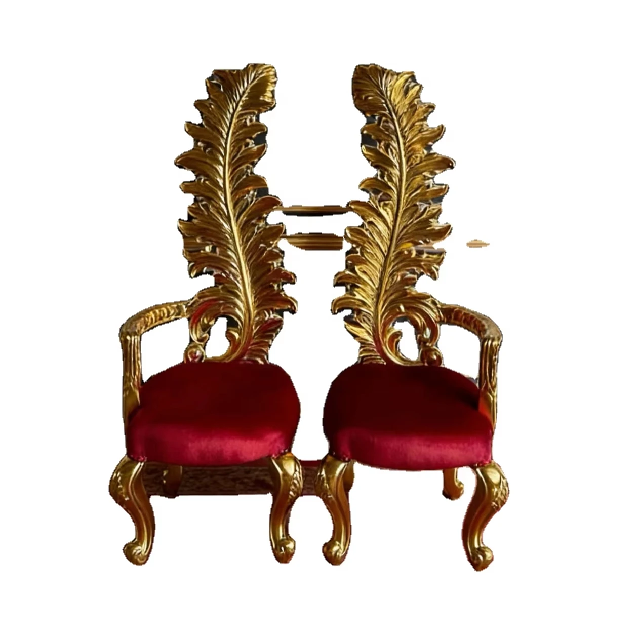 #European Style Resin Customizable King Throne Chair for Hotel Wedding Banquet Events