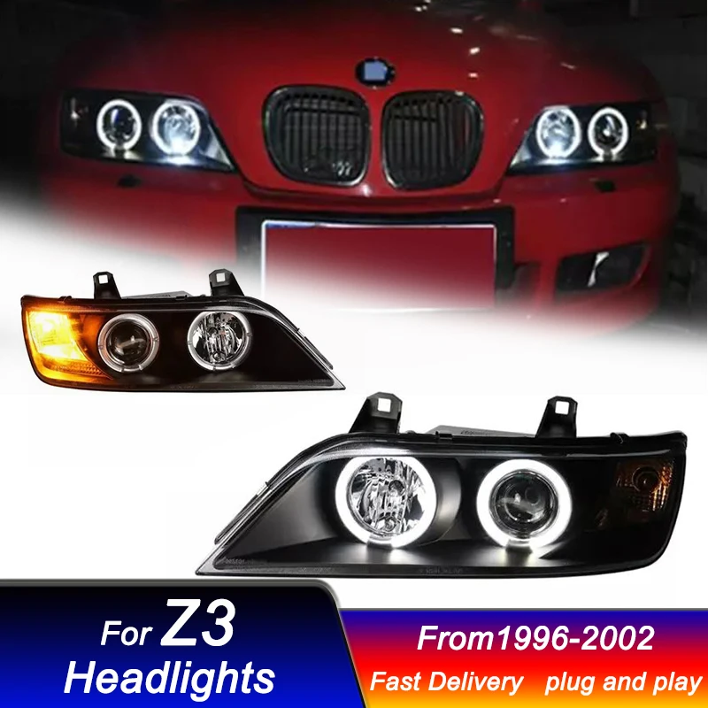 Car styling Headlights for BMW Z3 1996-2002 new style LED DRL Dynamic Signal Head Lamp Bi Xenon Beam Headlamp Accembly