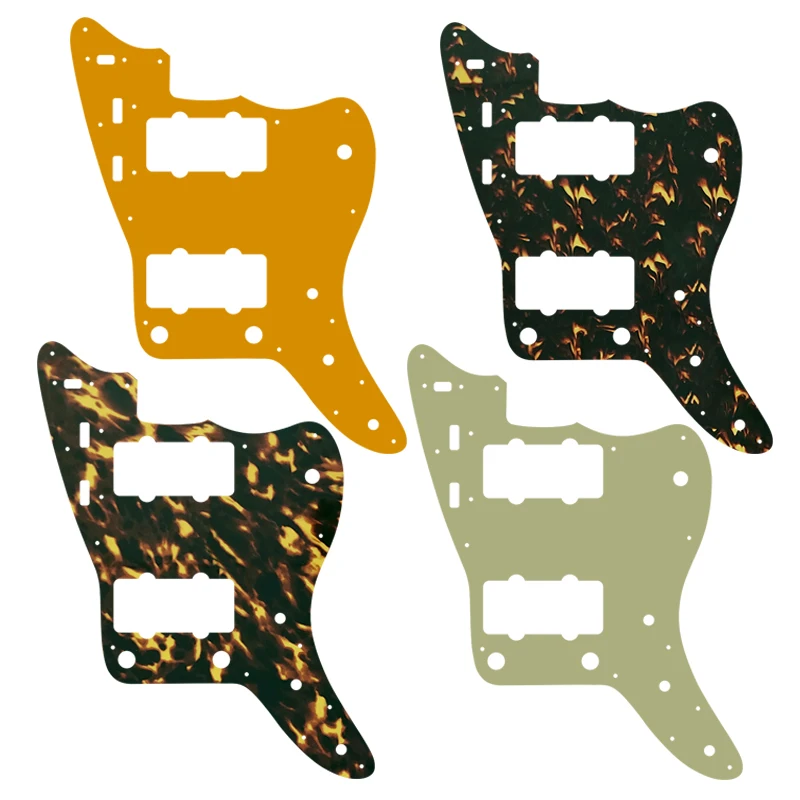 Pleroo Custom Guitar Pickgaurd -For US Fender Squier Vintage Modified Jazzmaster Guitar Pickguard Cratch Plate,Multicolor Choice