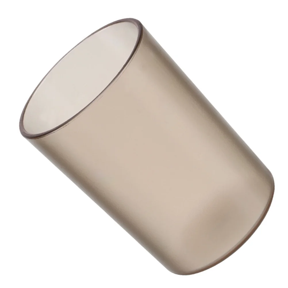 

Elegant Cup Mouth Wash for Toothbrush Premium Transparent Brushing Holder Holders Cups