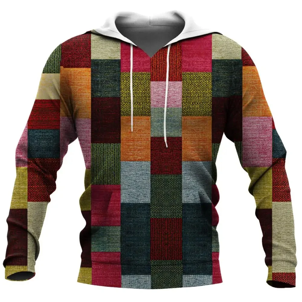 

Color Block Patchwork 3D Printed Hoodies Men Women Casual Fashion Oversized Sweatshirts Hoodie Kids Pullovers Tracksuit Clothing