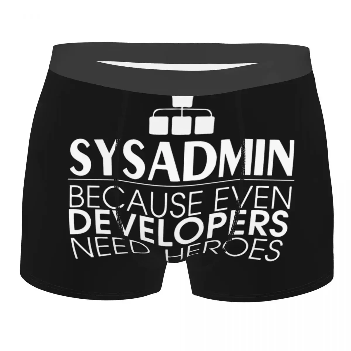 

Забавные трусы-боксеры, мужское нижнее белье Sysadmin Linux Sysadmin, Debian, Ubuntu, трусы администратора для мужчин