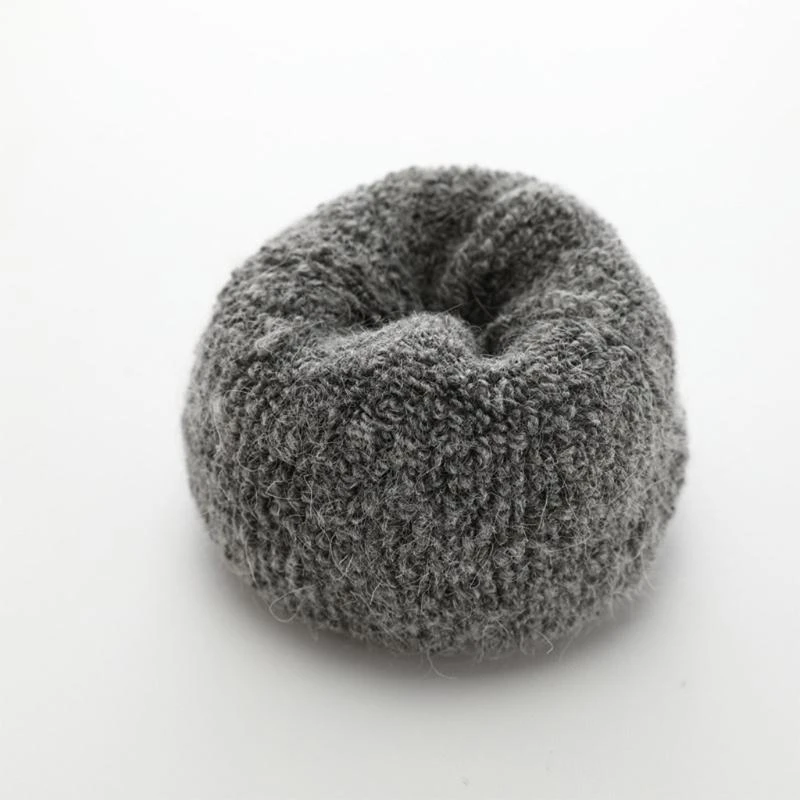 

5 пар мужских зимних супер утолщенных носков из искусственной шерсти, простые однотонные, теплые, для холодной погоды, изделия