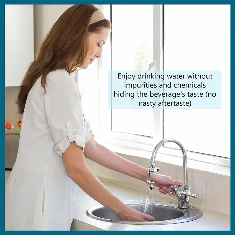 

A013 Фильтр для воды с удлинителем крана с активированным углем, 8 шт. Замена фильтра для очистки крана для удлинителя крана, удаления