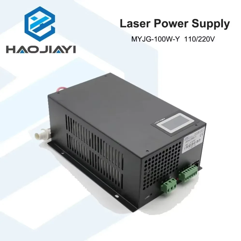 High Performance 100W CO2 Laser Power Supply for Reci EFR Yongli CDWG Laser Tube Engraving and Cutting Machine Equipment