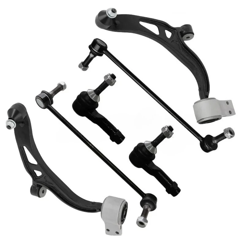 Suspension driver and passenger side anti-roll bar connection piece (front lower control arm, with ball joint)