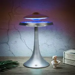 Speaker With Night Lamp Super Cool Design Levitating Speaker Magnetic Floating UFO Speaker With RGB Color Table Lamps