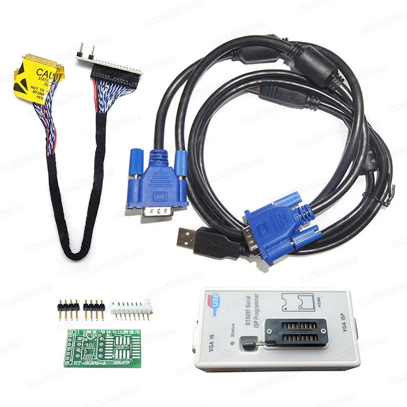 RT809F Serial ISP Programmer Tool + EDID Cable