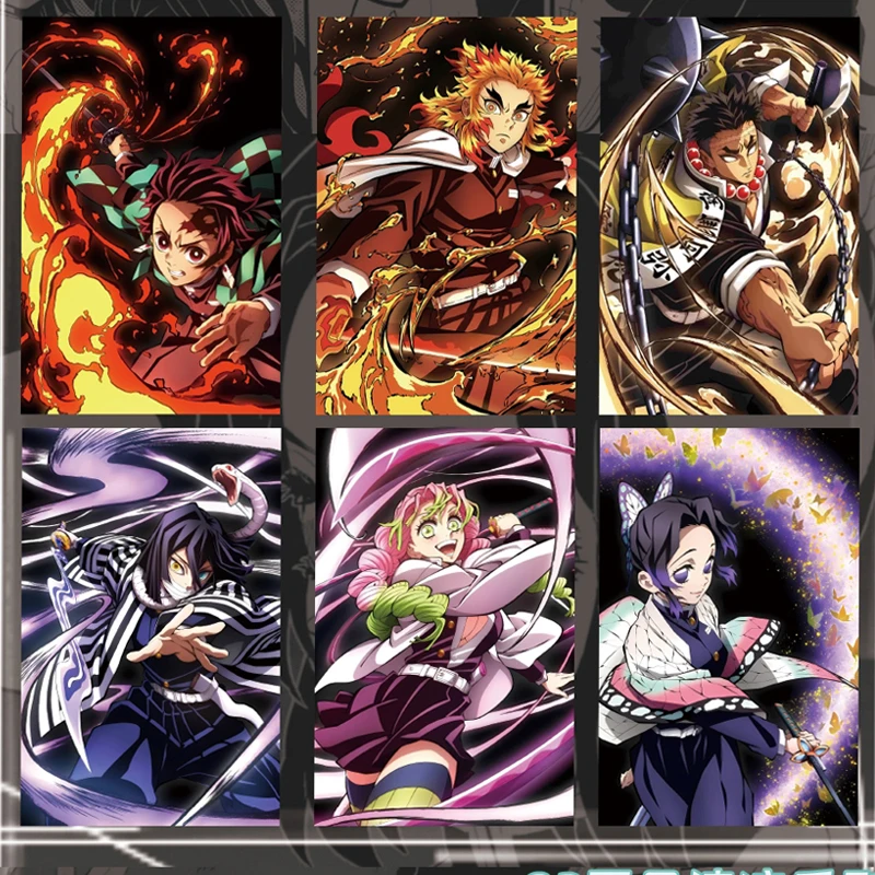 Demon Slayer Colored Paper Collection Card