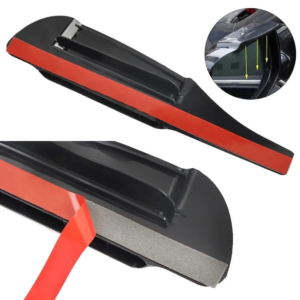

2pcs Air Drying Style Universal Car Rear View Mirror Rain Cover Sun Visor Eyebrow Side View Mirror Rain Guard Auto Protection