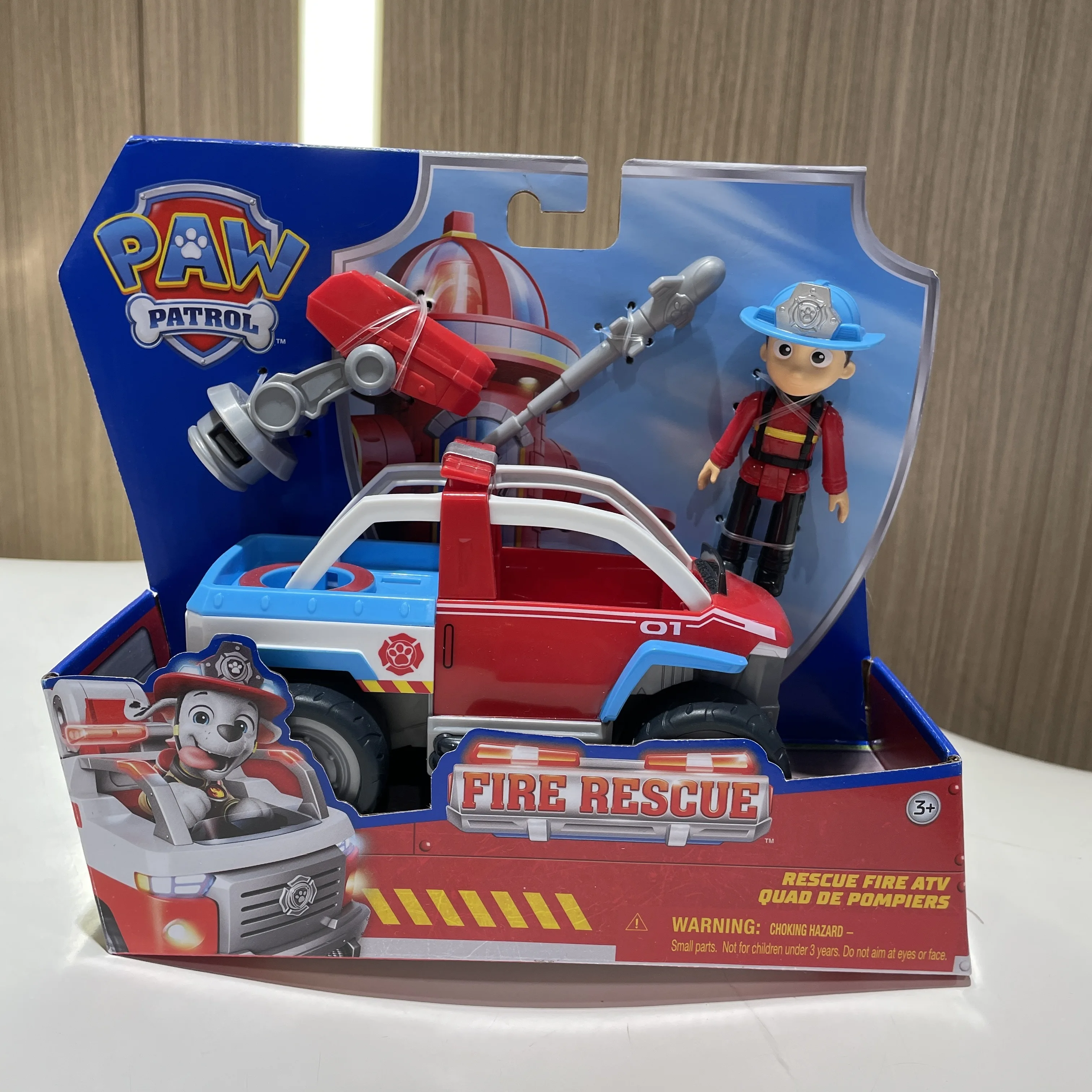 Original Paw Patrol Rettungsfahrzeuge Chase Marshall Rocky Roxi Skye Boomer Zuma Rubble Spielzeugfahrzeug mit Sammelfigur – Detail 10