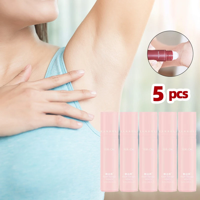 3/5Pcs Body Odor Underarm Removal Liquid Underarm Perfume Deodorant Armpit Odor Remover Sweat Deodorizer Antiperspirants Care