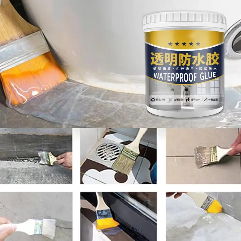 Super Strong Waterproof Tape Stop Leaks Transparent Invisible Insulation Sealant Waterproof Adhesive Insulating Duct Repair Glue