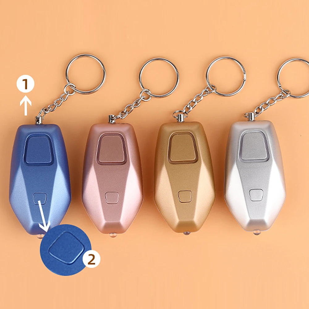 

Портативная личная сигнализация, защитная сирена, защита от атак для детей и пожилых женщин, несущий вспомогательный инструмент тревоги