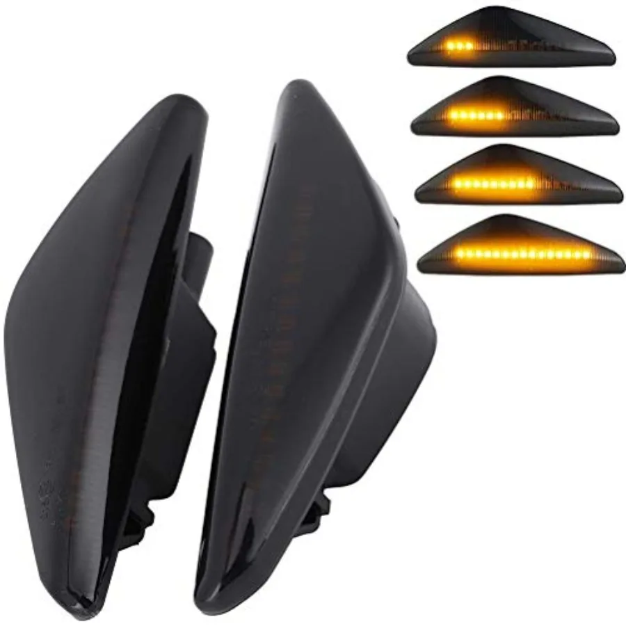 

【Spot goods】Sequential Amber LED Fender Side Marker Light Turn Signal Lamp Assembly Replacement For BMW E70 E71 E72 X5 X6 X3 F2