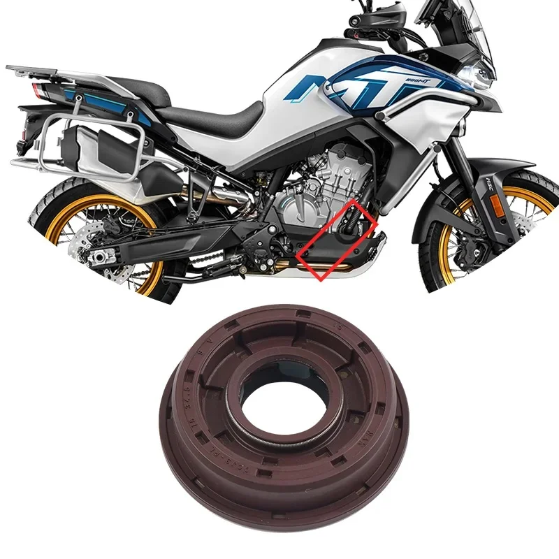 For CFMOTO 800MT-X Shaft Seal Ring Motorcycle Accessories CF Moto 800MT 800NK 800MT-X Double-lip Oil Seal KTM790 Moto Parts