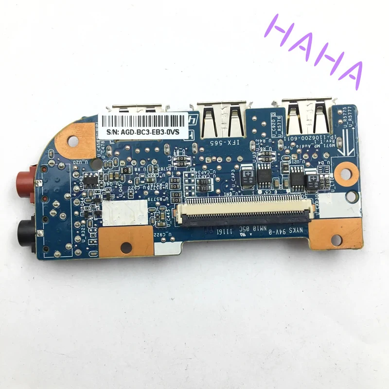 H+New Original IFX-565 For SONY VPCEB21 VPCEB24 VPCEB43 VPCEB USB Port Audio Board