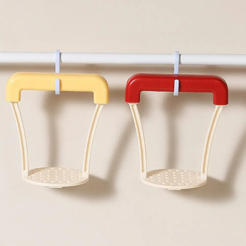 Aplastapatatas de plástico, utensilio de cocina casero, triturador de patatas profesional de acero inoxidable con ergonómico para cocina para puré