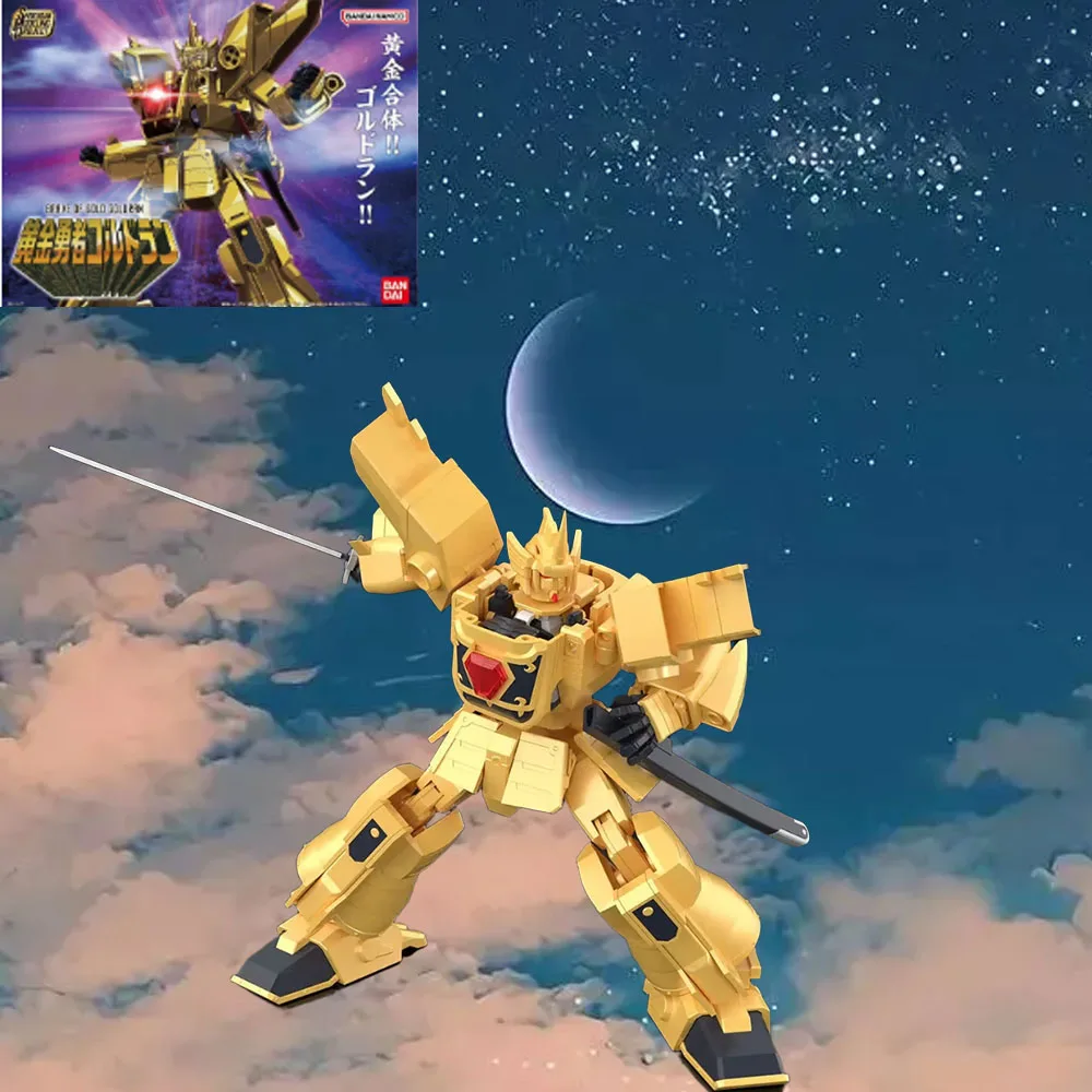 

Bandai Original SMP Standard Version Brave of Gold Goldran Anime Action Figure Assembly Model Toys Gifts For Children