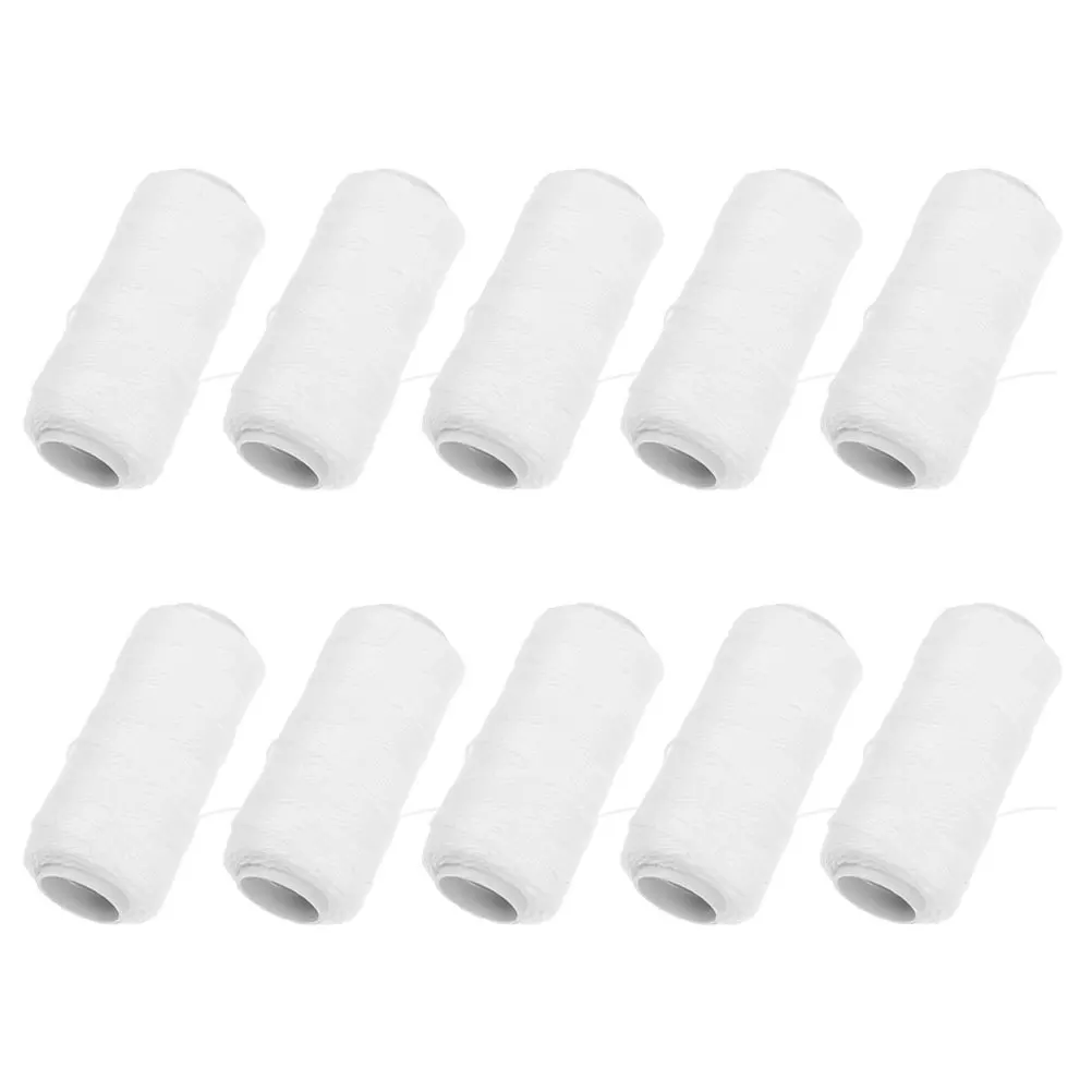 

10pcs 10 Rolls Cotton Epilator Facial Hair Removal Tool For Eyebrows Upper Lip Chin Replacement For Hair Removal Machine Thread