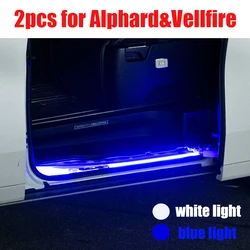 Fit for 2015-2023 Alphard and Vellfire Mid-door Threshold Welcome Lamp Light alphard 30 accessories