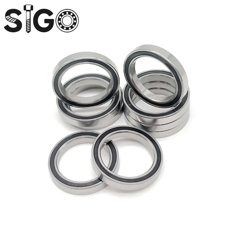 10PCS 6704RS 20X27X4 Mm Bearing ABEC-7 Thin Section Rubber Sealed  Ball Bearings 6704RS 61704RS 6704 RS