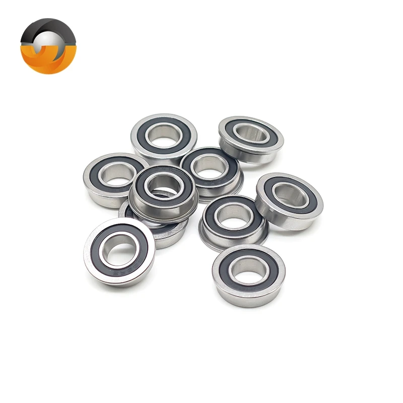 보어 3mm 4mm 5mm 8mm 베어링 ABEC-7 플랜지형 미니어처 볼 베어링 F623 F684 F688 F605 F625 F695 F698 -2RS (보론 3D 프린터용)