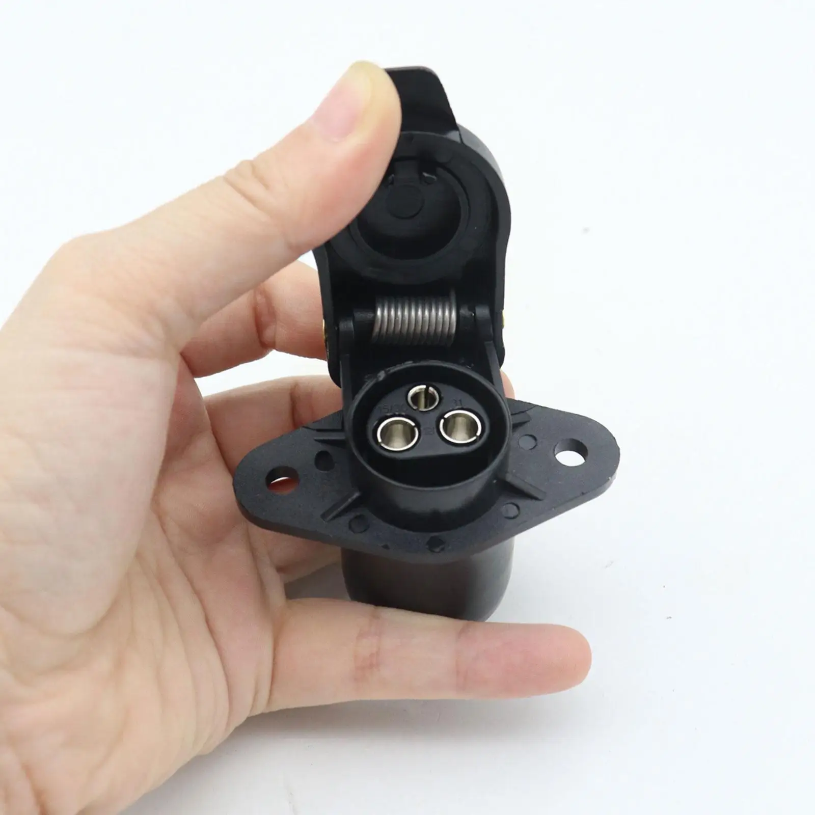Trailer RV Boat Adapter Plug 3 Pin Nylon Weatherproof Repair Car Accessories for