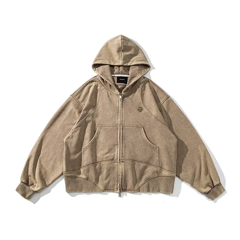 

Американский ретро-кардиган на молнии для пар, повседневный свитер, весенняя новинка, удобный, теплый, устойчивый к скатыванию