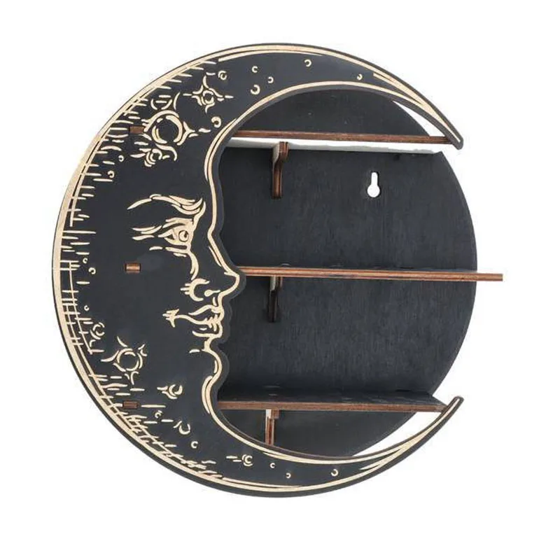 Creative Minimalist Style Wooden Wall Storage Rack Entrance Hall Key Organizer Keychain Accessories Home Decoration Handicraft