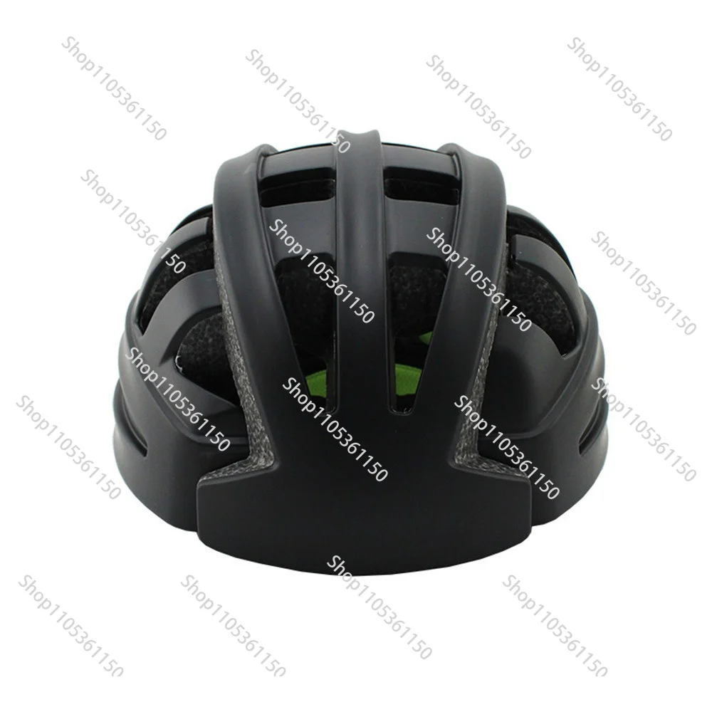 New Upgraded Foldable Bicycle Safety Tail Light Riding Helmet with Magnetic Buckle