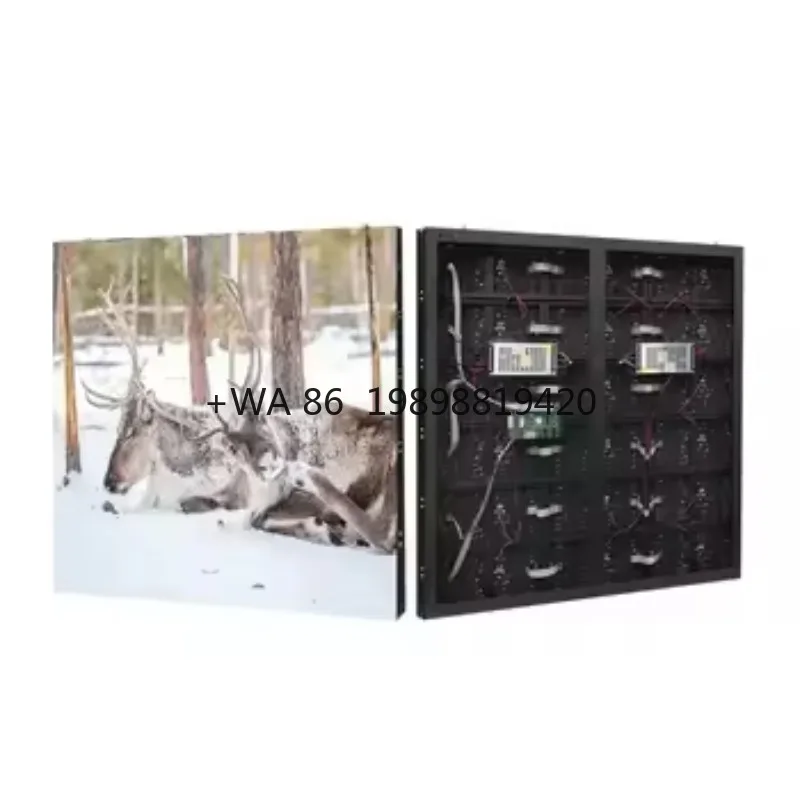 

Установка P4 768*768 мм Отличный светодиодный дисплей для концертных мероприятий Видео ТВ Реклама Крытый Высокое качество Фиксированный