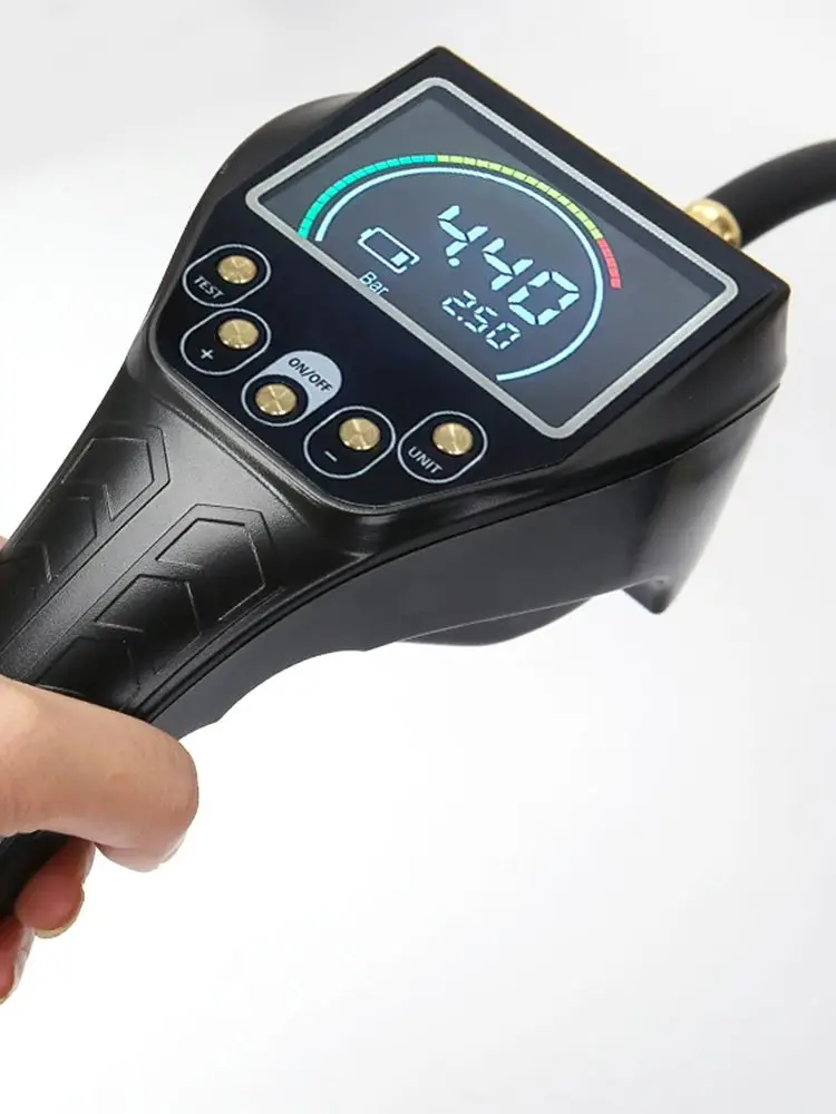 Automobile Tire Inflator Preset Pressure Automatic Inflation and Deflation Pump